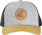 Easton Grey/Black Mesh Snapback Hat image number null