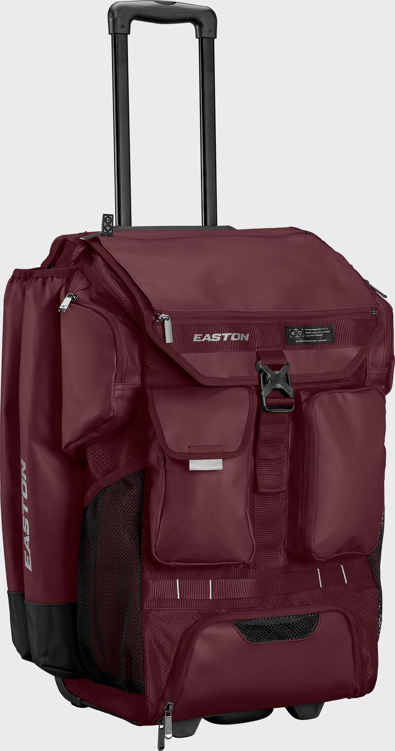 5-Tool Phenom Wheeled Bag, Maroon