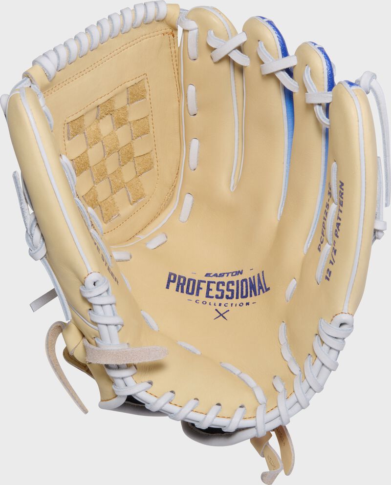 Professional Collection Color Splash 2.0 Camel/Red/White/Blue 12.5" Fastpitch Glove, Right Hand Throw