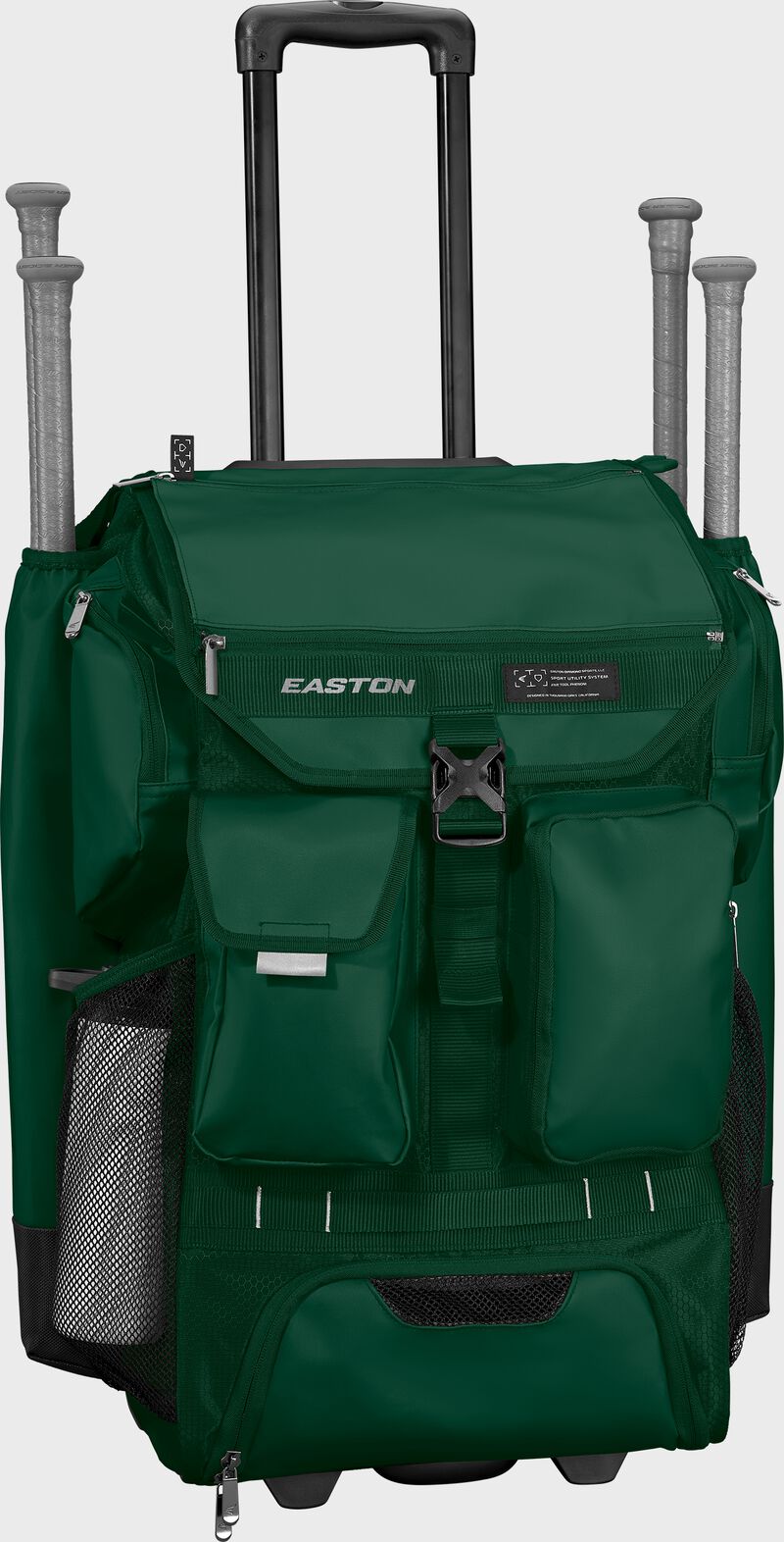 5-Tool Phenom Wheeled Bag, Dark Green
