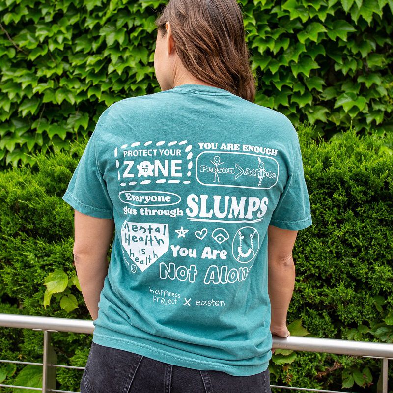 Easton x Happiness Project Collage Unisex Tee, Emerald, Adult L