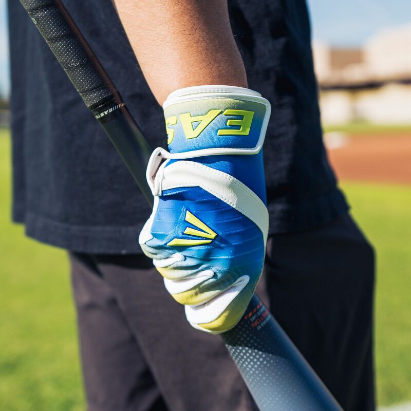 Walk-Off Ethos Hazy Collection Batting Gloves, Neptune Breeze, Adult S
