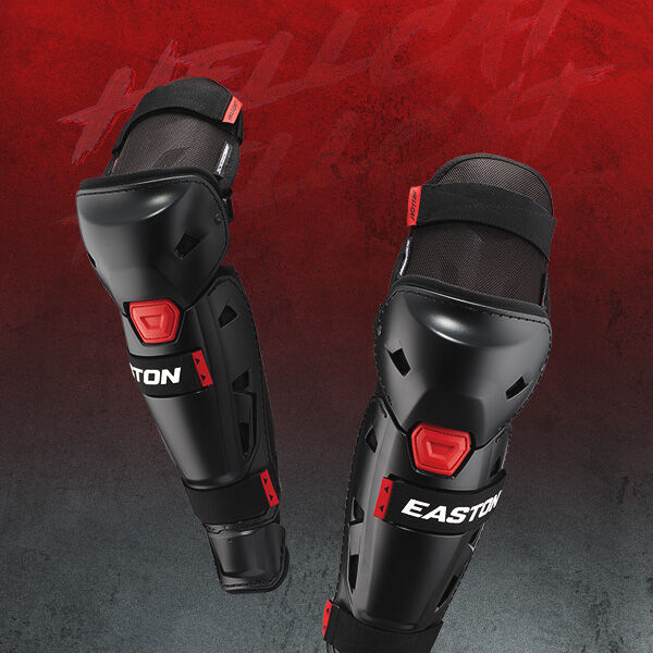 Easton Hellcat Slowpitch Fielding Leg Guards Protective Gear Easton easton-hellcat-slowpitch-fielding-leg-guards-protective-gear-easton