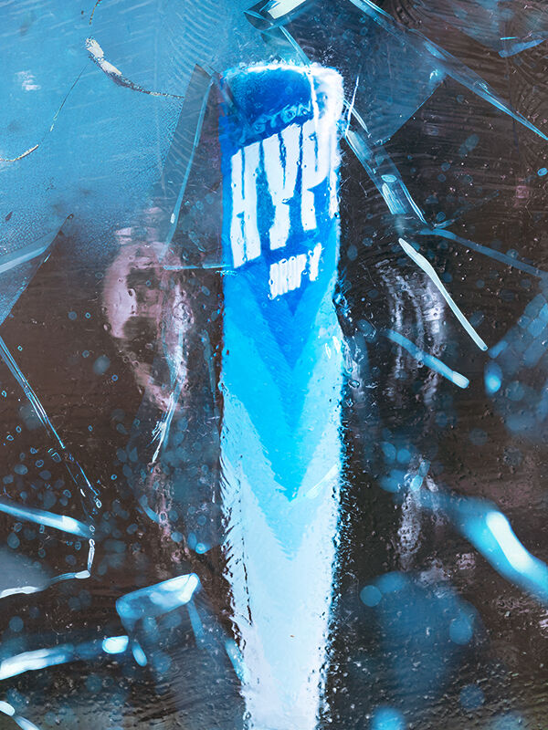Hype Fire Limited Edtion Arctic Flame USSSA Bat Easton
